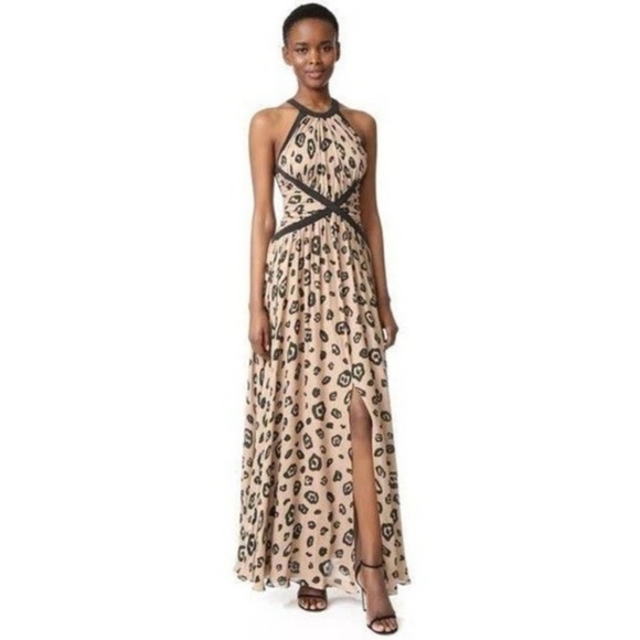 L’agence Halter Neck Maxi Dress - Picture 1 of 15